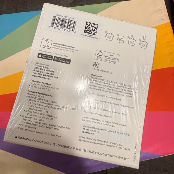 Tonies Toniebox 2 Pink Audio Player NWT - Picture 4 of 4